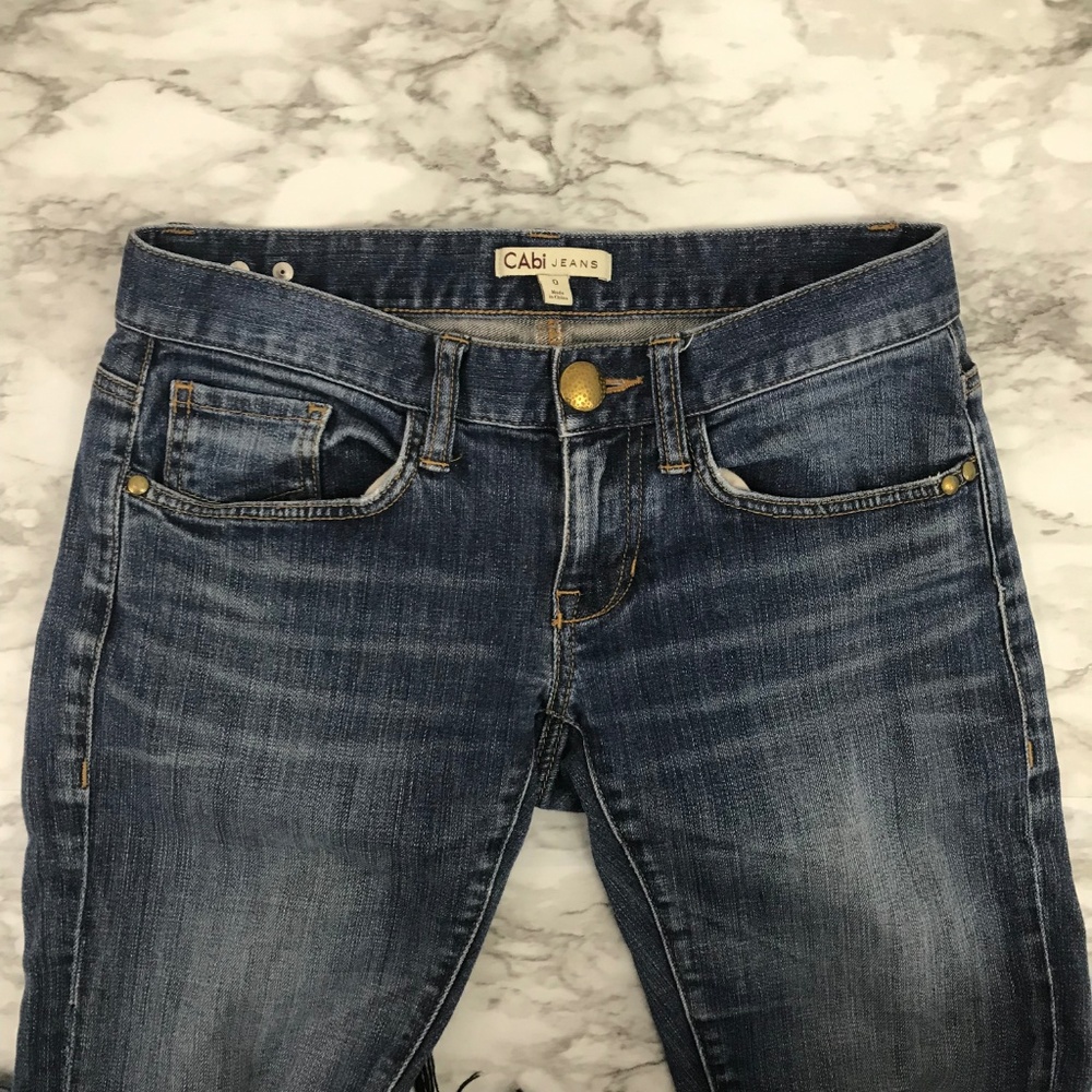 Cabi Brando Boyfriend Jeans Size 0 - Picture 5 of 7